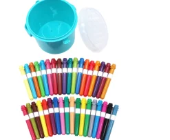 Ken Black Crafty Co. Washable Markers 36 Piece Tub| Art & Crafts