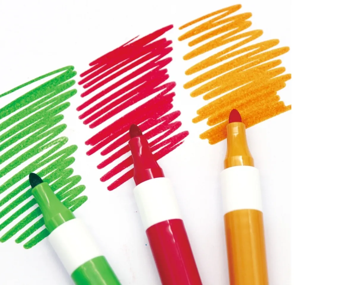 Ken Black Crafty Co. Washable Markers 36 Piece Tub| Art & Crafts