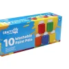Ken Black Crafty Co. Washable Paint Pots 10 Pack| Art & Crafts