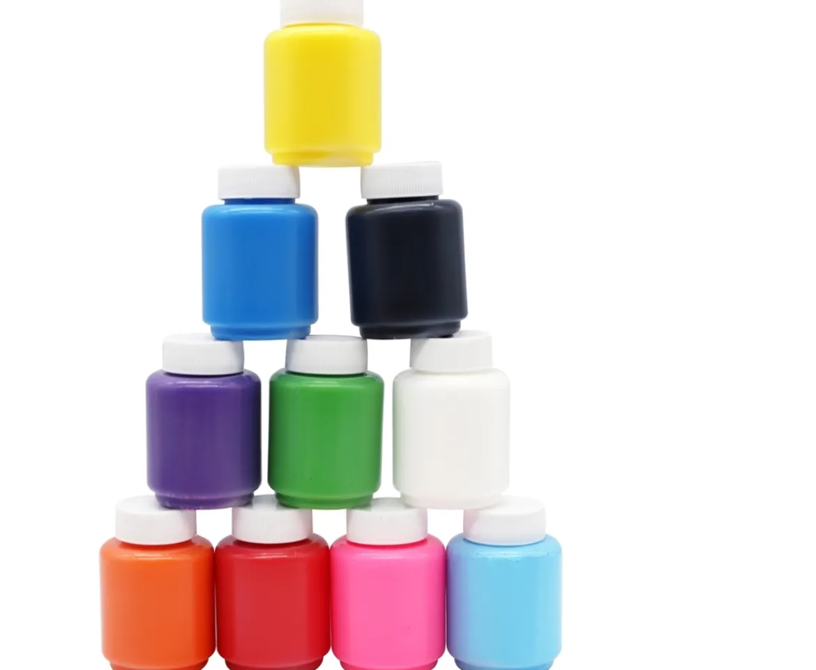 Ken Black Crafty Co. Washable Paint Pots 10 Pack| Art & Crafts