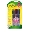 Ken Black Crayola 6 Glitter Gel Pens| Crayola|Art & Crafts
