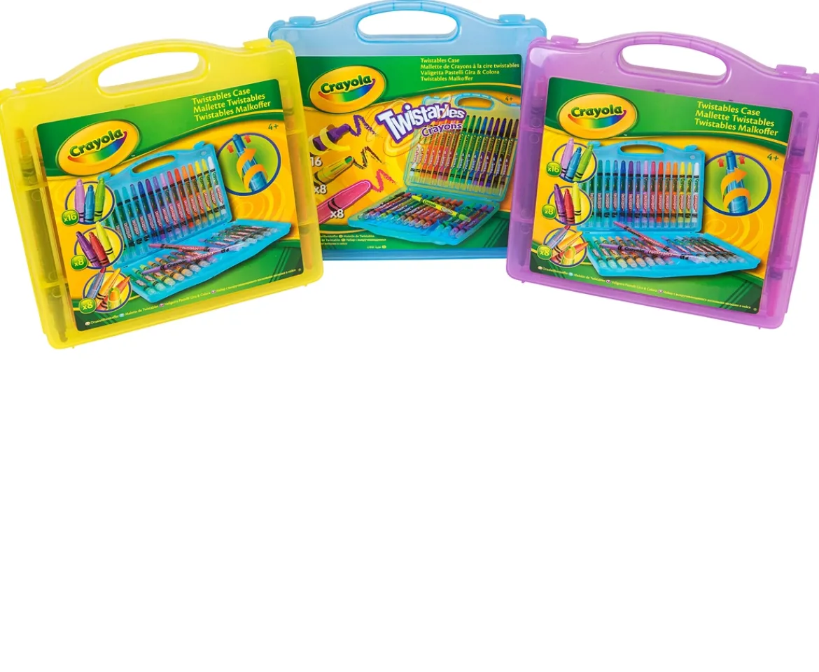 Ken Black Crayola 32 Piece Twistables Case| Crayola|Art & Crafts