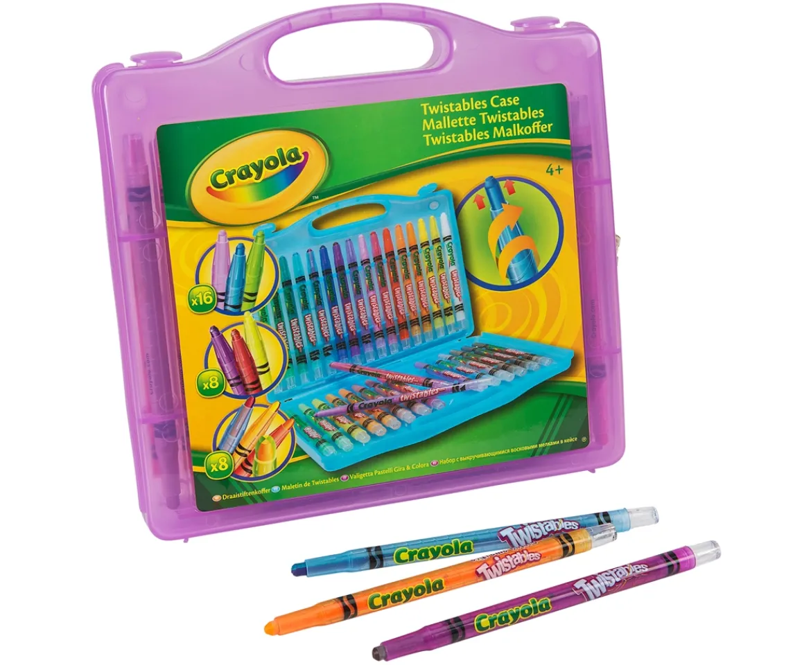 Ken Black Crayola 32 Piece Twistables Case| Crayola|Art & Crafts