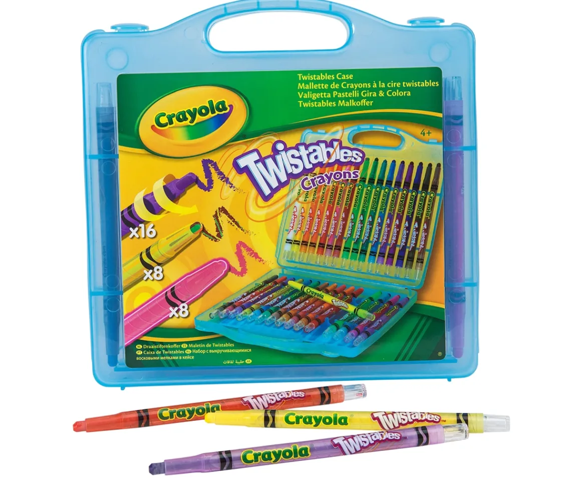 Ken Black Crayola 32 Piece Twistables Case| Crayola|Art & Crafts