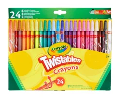 Ken Black Crayola 24 Twistable Crayons| Crayola|Art & Crafts