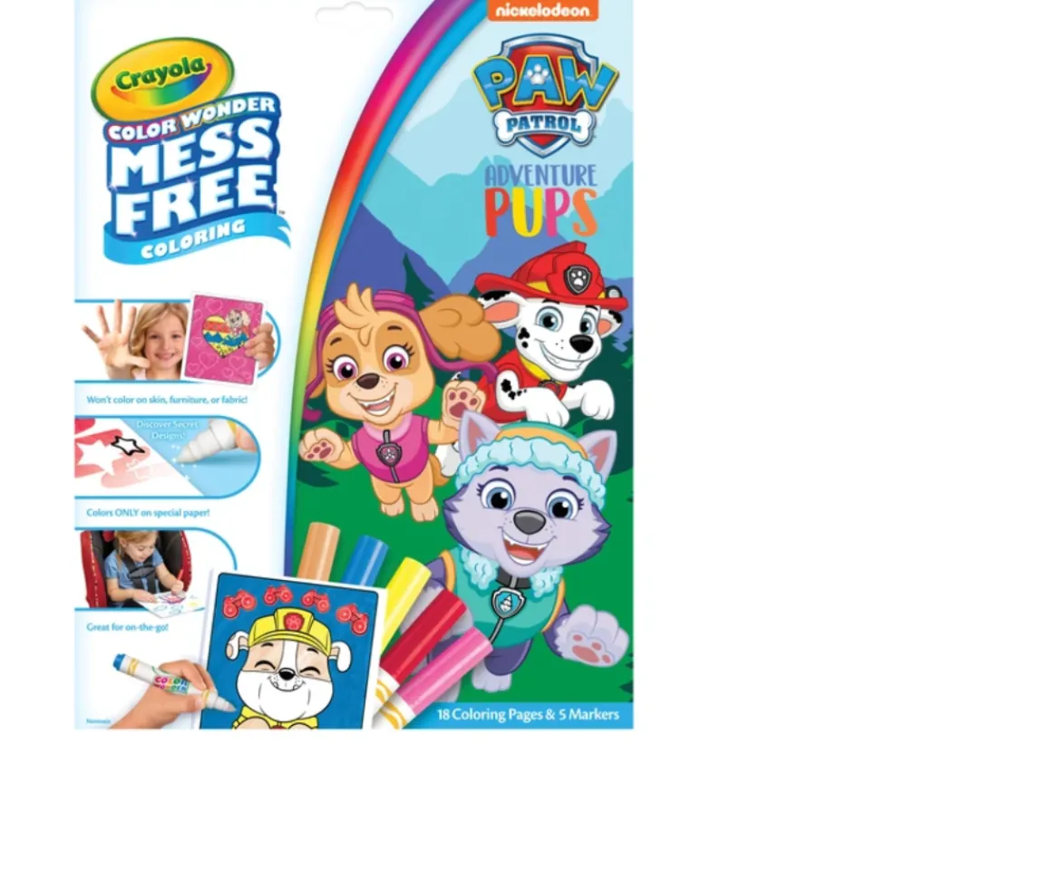 Ken Black Crayola Color Wonder PAW Patrol| Crayola|Art & Crafts