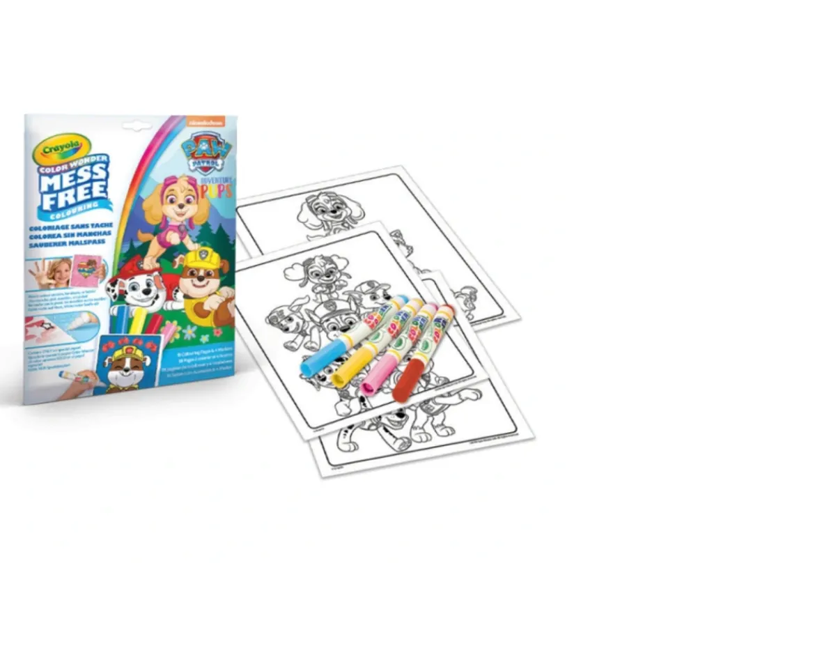 Ken Black Crayola Color Wonder PAW Patrol| Crayola|Art & Crafts