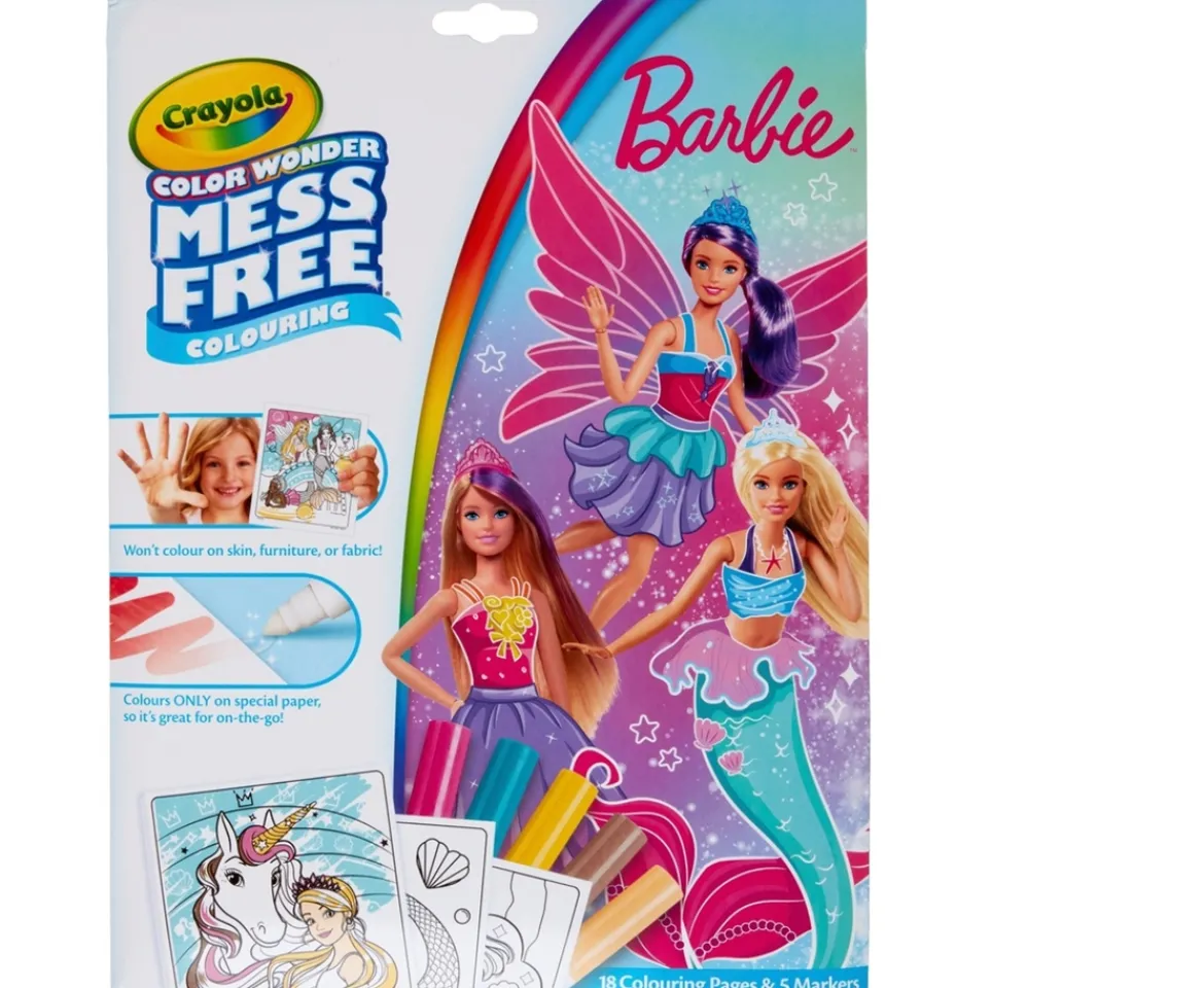 Ken Black Crayola Colour Wonder Barbie Colouring Book| Crayola|Art & Crafts