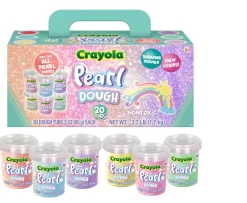 Ken Black Crayola Pearl Dough 20 Pack| Crayola|Art & Crafts