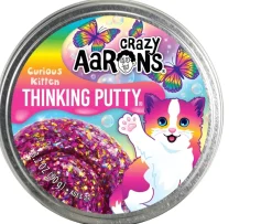 Ken Black Crazy Aaron's Curious Kitten Thinking Putty| Art & Crafts