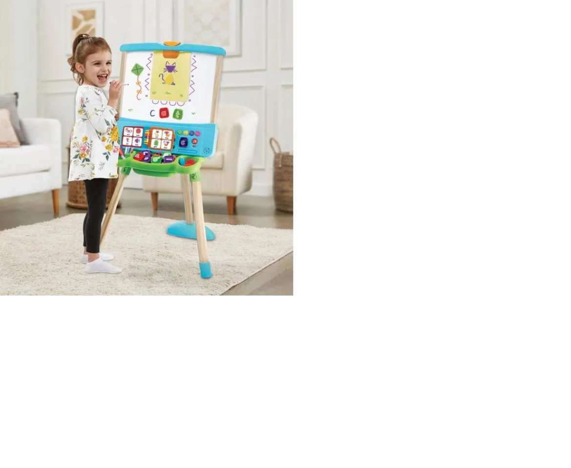 Ken Black Create and Learn Easel| Preschool & Electronic Learning