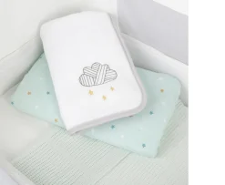 Ken Black CuddleCo Spring Skies 4 Piece Crib Bedding Set| Nursery Furniture & Bedding