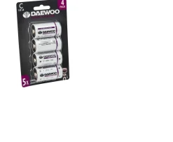 Ken Black Daewoo Alkaline C 4 pack Batteries| Battery Packs
