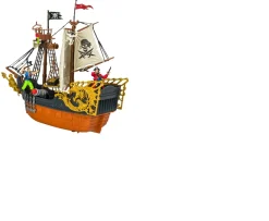 Ken Black Deluxe Captain Pirate Ship Playset| Action Figures & Playsets