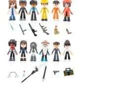 Ken Black DevSeries Mystery Figures -7cm Assorted Action Figures with Mix and Match, Unique Accessories, and E| Action Figures & Playsets