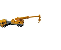 Ken Black Diecast Crane and Trailer with Lights and Sounds| Building & Vehicle Toys