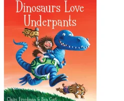 Ken Black Dinosaurs Love Underpants PB Story Book by Claire Freedman| Books