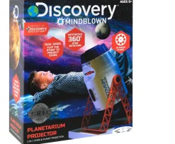 Ken Black Discovery Mindblown Planetarium Projector 2-in-1 Stars & Planet Projection| Science & Discovery