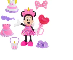 Ken Black Disney Junior Minnie Mouse Fabulous Fashion Doll with Case| Preschool & Electronic Learning