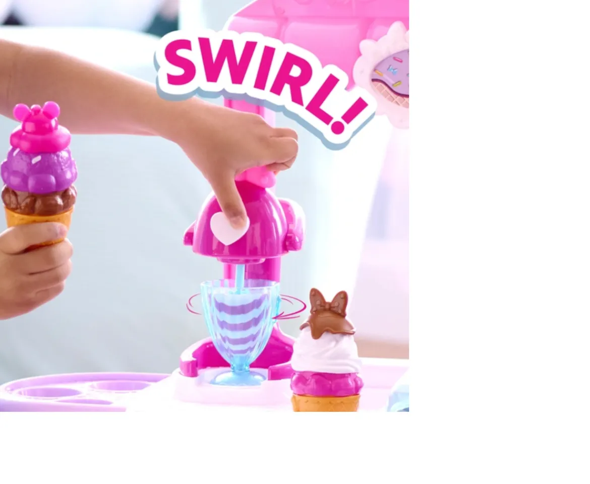 Ken Black Disney Junior Minnie Mouse Sweets & Treats Ice Cream Cart| Preschool & Electronic Learning