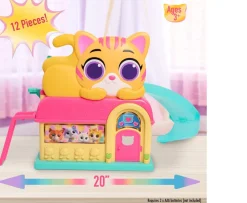 Ken Black Disney Junior SuperKitties Purr 'N' Play Playset| Preschool & Electronic Learning