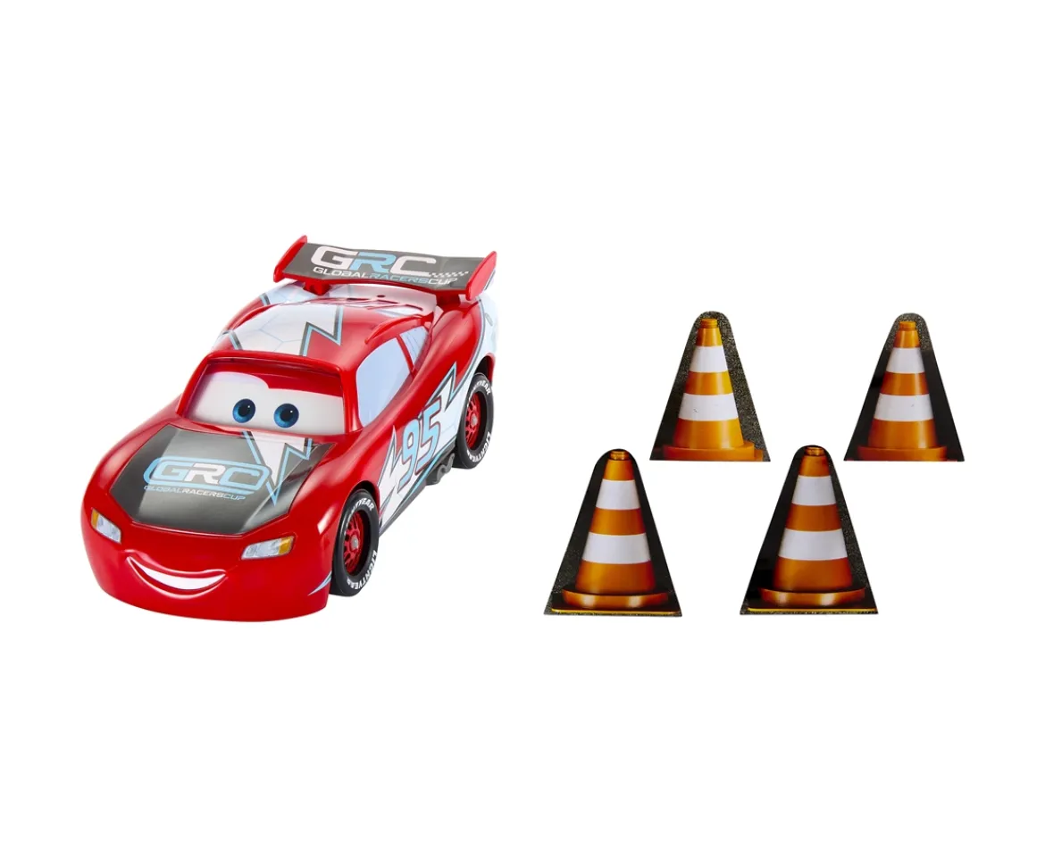 Ken Black Disney Pixar Cars Global Racers Cup Drift & Race Lightning McQueen| Action Figures & Playsets