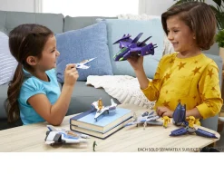 Ken Black Disney Pixar Lightyear Hyperspeed Series Zurg Fighter Ship & Zurg| Action Figures & Playsets