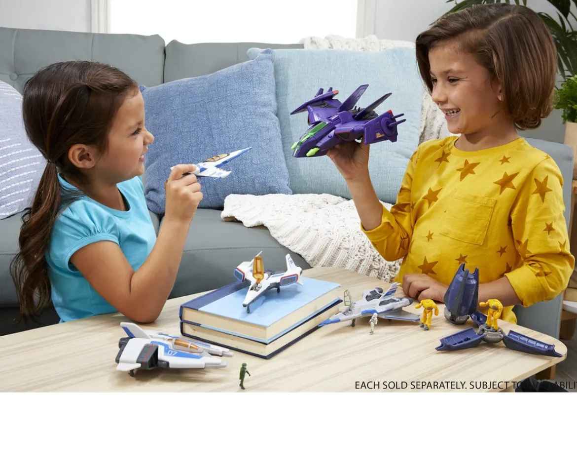 Ken Black Disney Pixar Lightyear Hyperspeed Series Zurg Fighter Ship & Zurg| Action Figures & Playsets