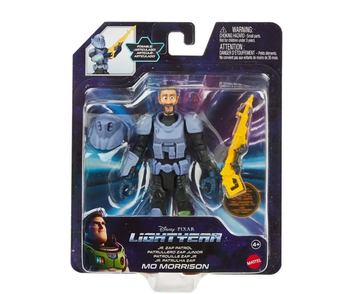 Ken Black Disney Pixar Lightyear Jr. Zap Patrol Mo Morrison Figure| Action Figures & Playsets
