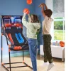Ken Black Double Shot Basketball Arcade Game with LED Lights| Sports|Goals & Hoops