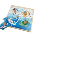 Ken Black Easy Grab Wooden Animal Puzzle Assortment| Wooden Toys|Preschool & Electronic Learning