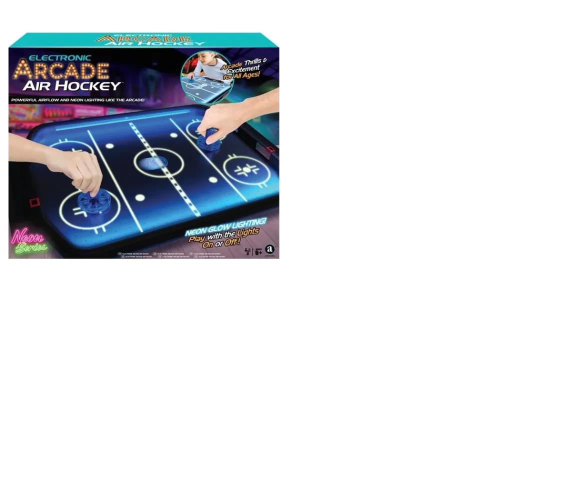 Ken Black Electronic Arcade Air Hockey Neon Series| Games Tables