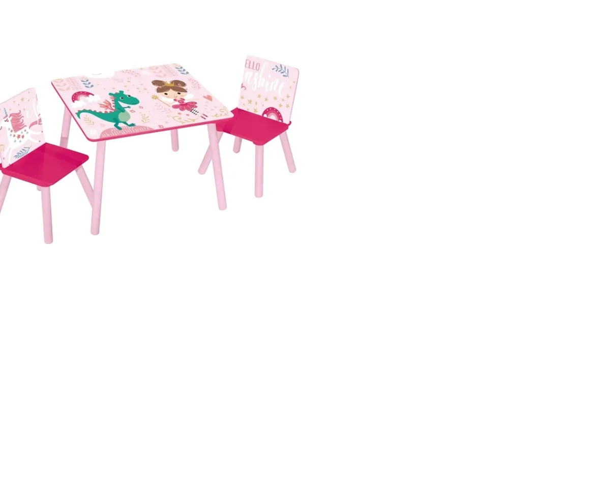 Ken Black Fairy Kingdom Table and Chair Set| Garden Games|Preschool & Electronic Learning