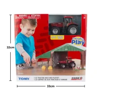 Ken Black Farm Building Set with Case Tractor| Farm Model Vehicles & Playsets|Action Figures & Playsets