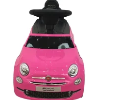Ken Black Fiat 500 Ride on Pink| Pedal & Foot To Floor Ride Ons