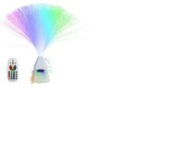 Ken Black Fiber Optic Light with Speaker 36cm| Gaming Accessories|Music & Karaoke