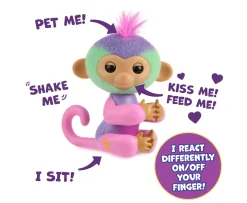 Ken Black Fingerlings Magic Moods Monkey| Interactive Toys