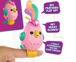 Ken Black Fingerlings Sweet Tweets Bird Pink Debbie Interactive Pet| Interactive Toys