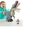 Ken Black Fisher Price Imaginext Jurassic World Ultra Snap Spinosaurus with Lights & Sounds| Action Figures & Playsets