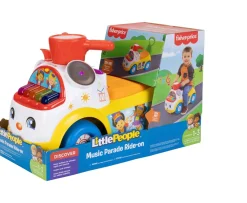 Ken Black Fisher Price Little People Music Parade Ride On| Pedal & Foot To Floor Ride Ons