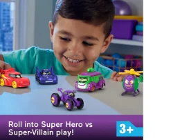 Ken Black Fisher-Price Batwheels DC: Prank Diecast Character Vehicle 5 Pack| Preschool & Electronic Learning