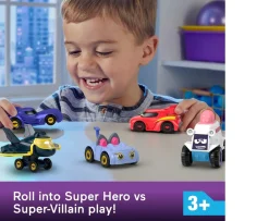 Ken Black Fisher-Price Batwheels DC: Bam the Batmobile Diecast Character Vehicle 5 Pack| Preschool & Electronic Learning