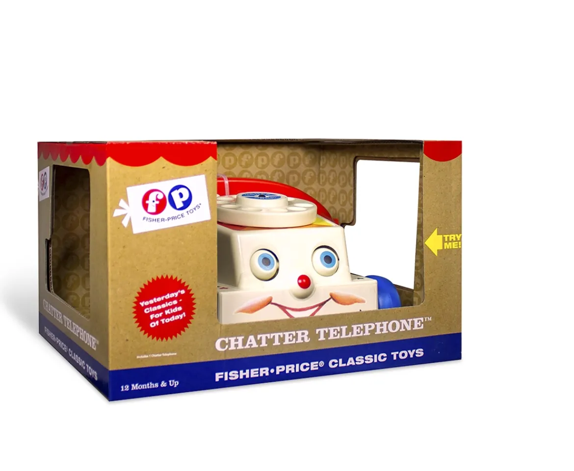 Ken Black Fisher-Price Classic Chatter Phone| Preschool & Electronic Learning