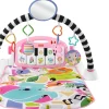 Ken Black Fisher-Price Glow and Grow Kick & Play Piano Gym Pink| Baby Play|Preschool & Electronic Learning