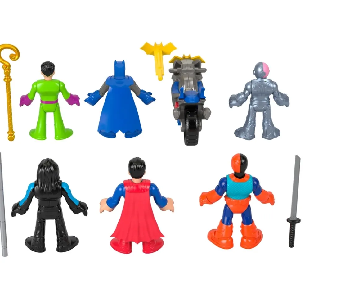Ken Black Fisher-Price Imaginext DC Super Friends Deluxe Figure Pack| Preschool & Electronic Learning