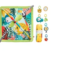 Ken Black Fisher-Price 3-in-1 Rainforest Sensory Gym| Baby Play|Preschool & Electronic Learning
