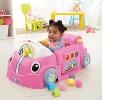 Ken Black Fisher-Price Laugh & Learn Crawl Around Learning Car - Pink| Preschool & Electronic Learning
