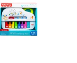 Ken Black Fisher-Price Laugh & Learn Silly Sounds Piano Baby Toy| Preschool & Electronic Learning