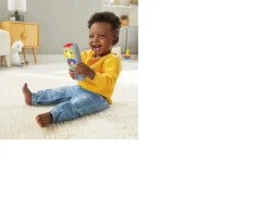 Ken Black Fisher-Price Laugh & Learn Remote Baby Musical Toy| Preschool & Electronic Learning