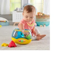Ken Black Fisher-Price Laugh & Learn Magical Lights Fishbowl| Preschool & Electronic Learning